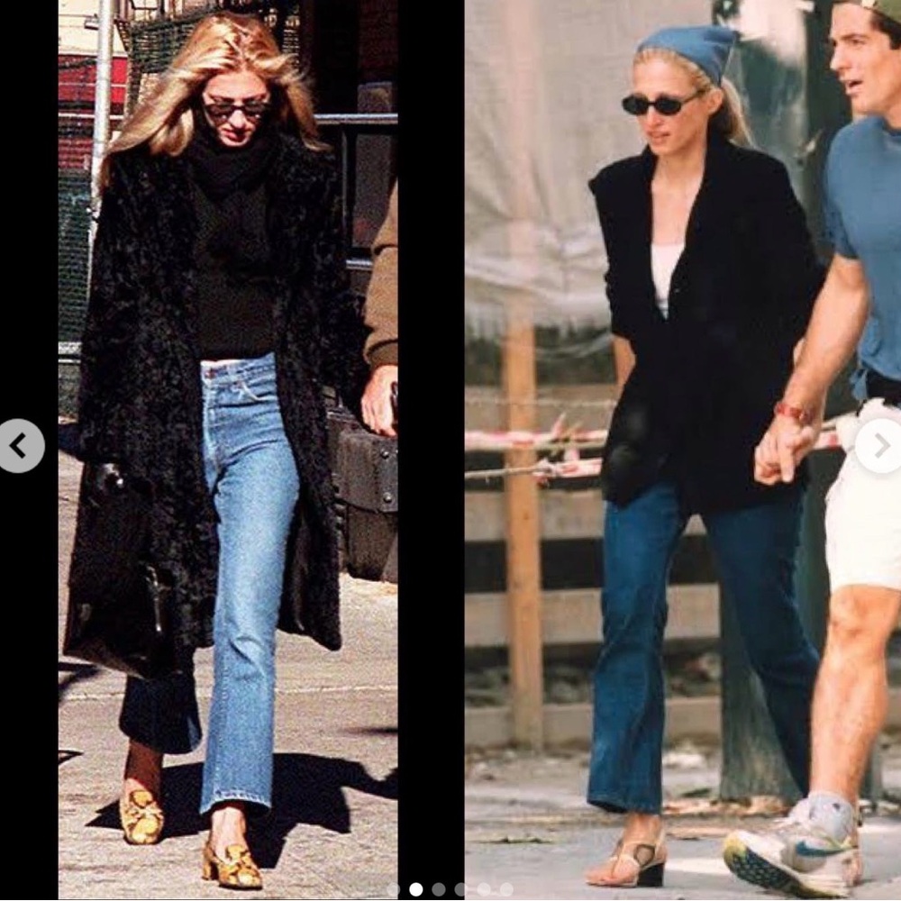 Rare Vintage 90’s original 517 Levi’s boot cut Carolyn Bessette favorite denim